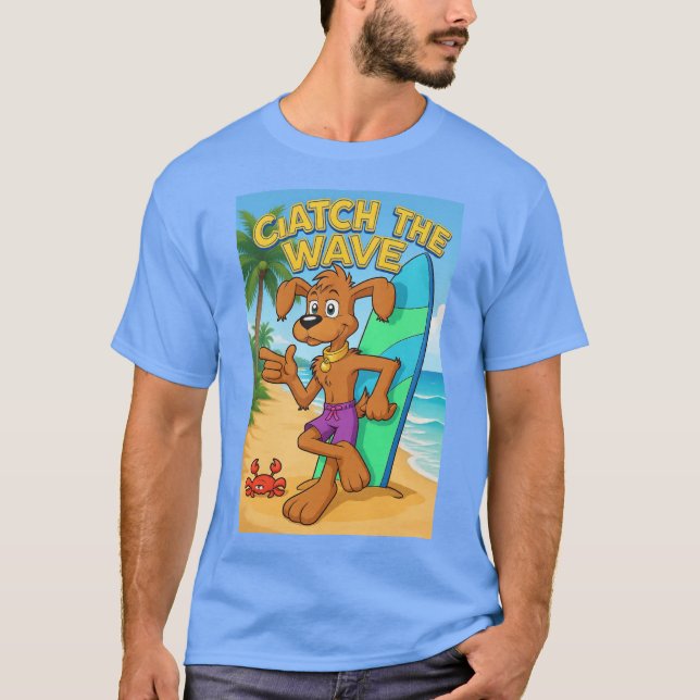 FÅNGA VÅGORNA T SHIRT (Framsida)