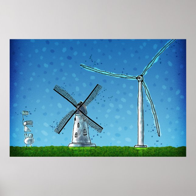 Fånga Vinden Poster (Framsidan)