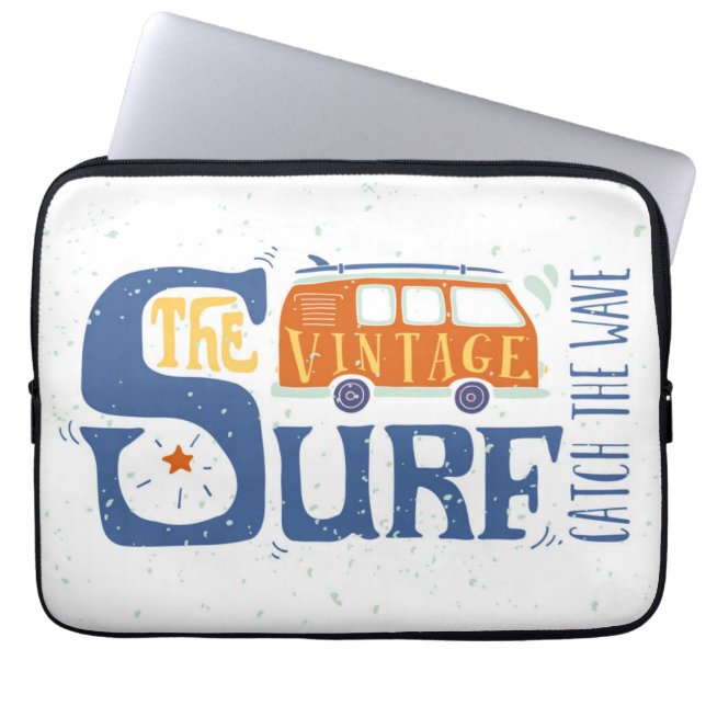 Fånga vinkaaffischen laptop fodral (Framsidan)