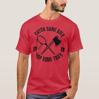 Fånga vissa bin och kacka lite Träd T Shirt