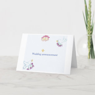 Fängad bröllopsinbjudan inbjudan