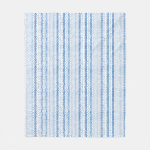 Fängad Fair Isle Knitwear Watercolor Mysigt Cabinc Fleecefilt