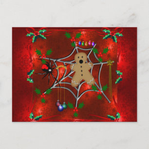 Fångad pepparkaka helg vykort