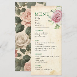 Fängad Ro Bröllop Meny