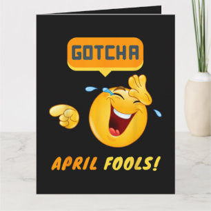 FÅNGAD - Rolig aprilsnarr Kort