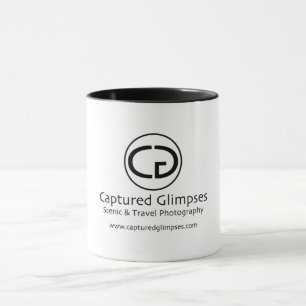 Fångad skymtfotografi 11oz. Ringermugg Mugg