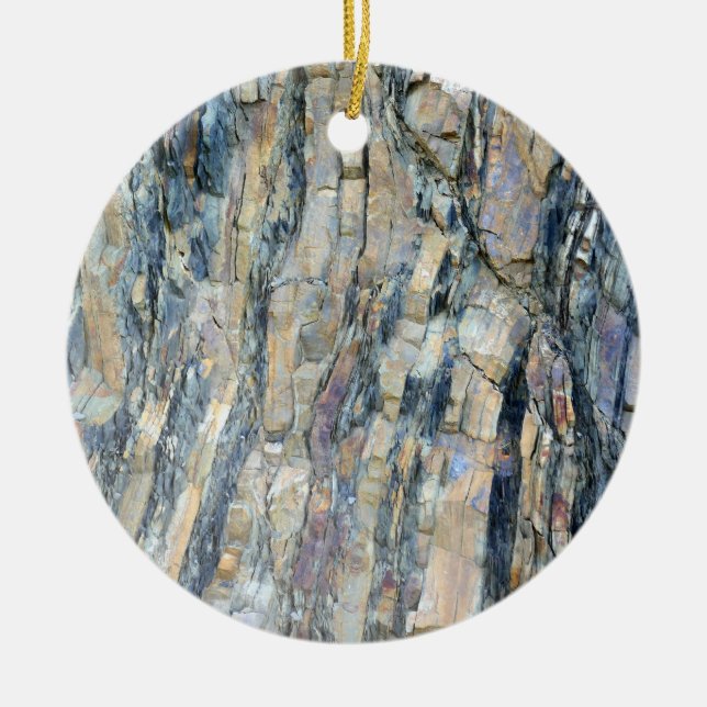 Fängad Sten i nationalparken Olympic National Park Julgransprydnad Keramik (Framsidan)