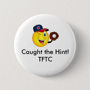 Fångade antyda! Byltet för TFTC Geocaching kläm Knapp