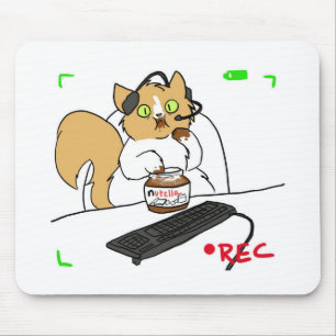 Fångade Mousepad Musmatta