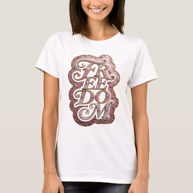 Fångande gul FRÄLSNING Bärbar konst T Shirt (Framsida)