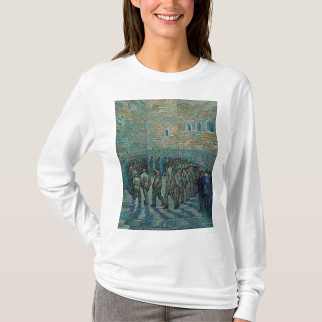 Fångar 1890 av Vincent van Gogh T Shirt (Framsida)