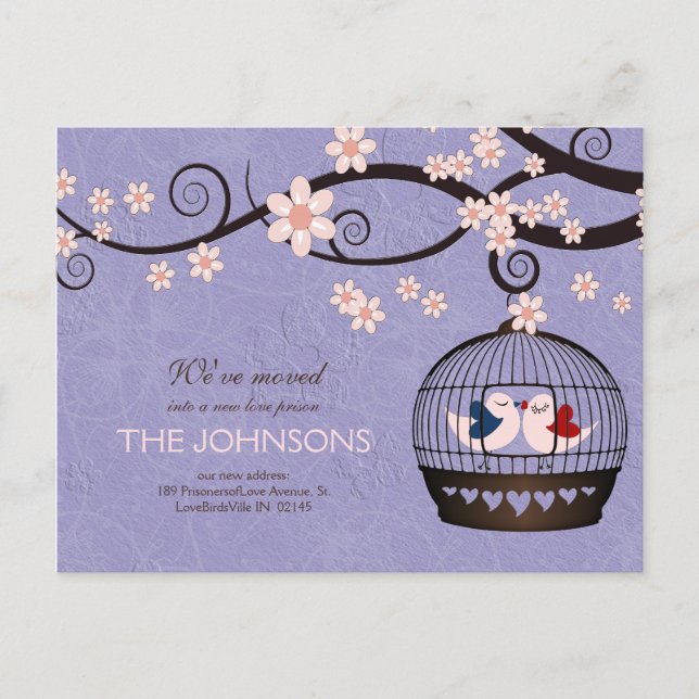 Fångar av Kärlek För Evigt - Vi Har Flyttat vykort (Framsida)