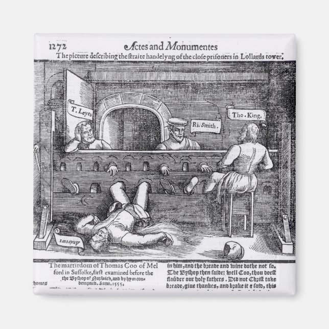 Fångar i Lollards Torn Magnet (Framsidan)