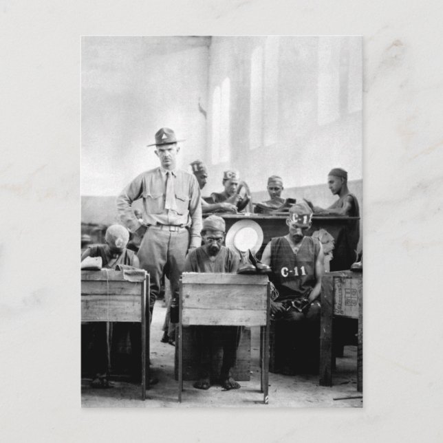 Fångar i Nicaragua.  november 1928.  Palmer_Wa Vykort (Framsida)