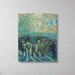 Fångar motionerar av Vincent Van Gogh Canvastryck