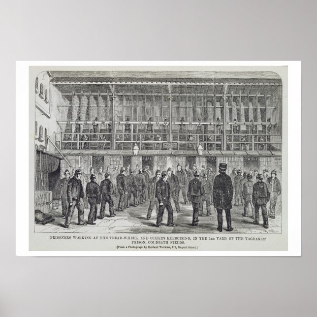 Fångar som arbetar på Går-Wheel m.fl. Poster (Framsidan)