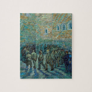 Fångar som utövar sitt yrke av Vincent Van Gogh Pussel