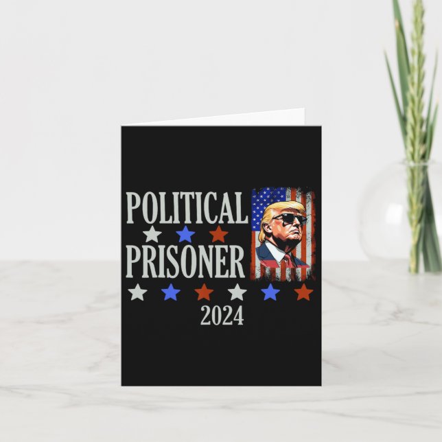 Fångars Trump 2024 Kort (Framsida)