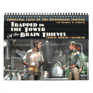 Fångat i torn av hjärnan stjäler kalendern kalender