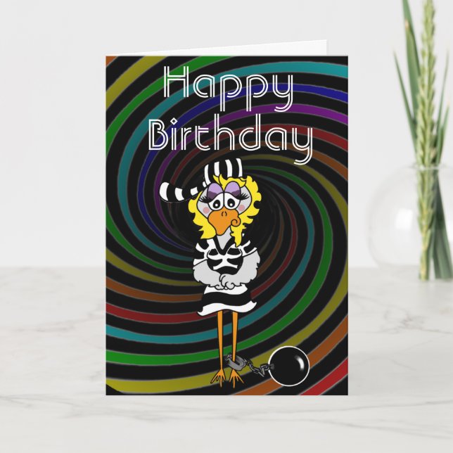 Fängel Jailbird Kort (Framsida)