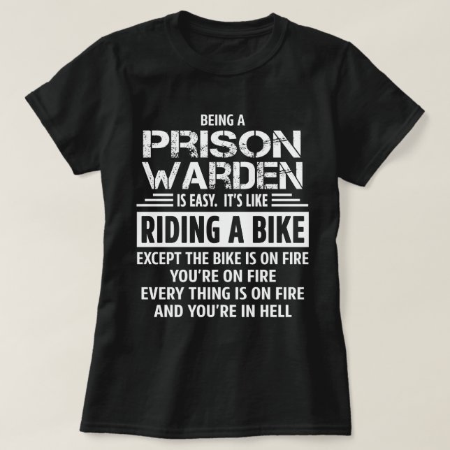 Fängel Warden T Shirt (Design framsida)