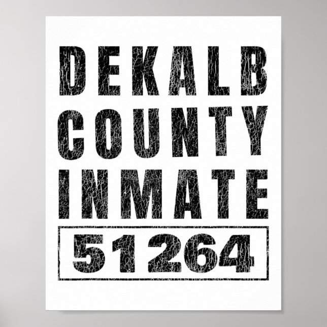Fängelfånget Halloween Costume Dekalb County Geor Poster (Framsidan)