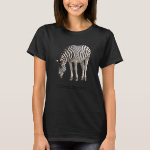 Fängelse Donkey Zebra Wrong Animal Namn Joke T Shirt