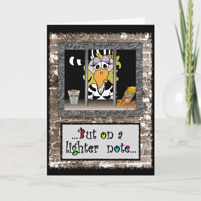 Fängelsekort: Fågelfågel för kvinnor Kort (Framsida)