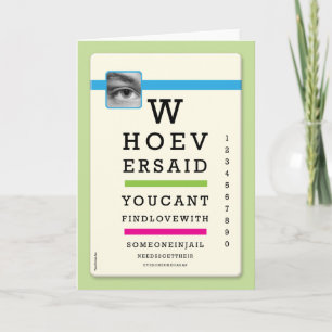 Fängelsekort - Öga kontrollerat Kort