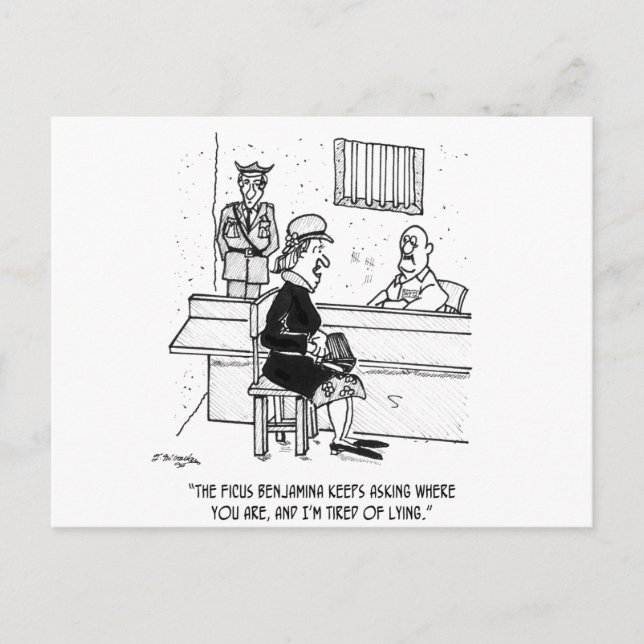 Fängelsens Tecknad 9493 Vykort (Framsida)