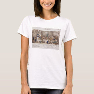 Fängelset, 1858 (färgad gravyr) tee