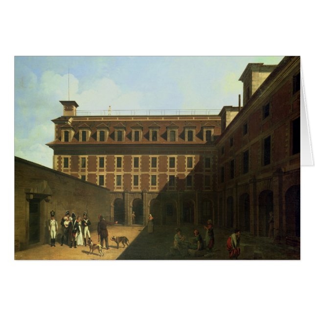 Fängelset Madelonnettes Hälsningskort (Framsidan Horizontal)