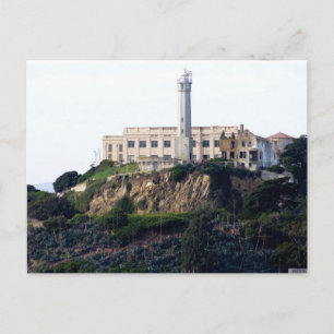 Fängelset på ön Alcatraz Vykort
