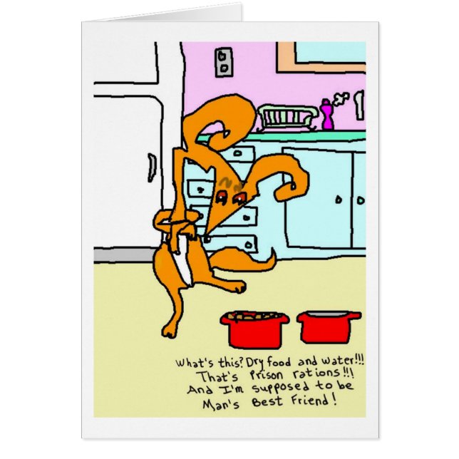 Fängelset ransonerar hälsningskort (Framsidan)