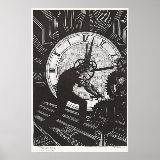 Fängelsetid Poster (Framsidan)