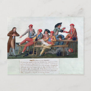 Fängelsetribunalen 2 och 3 september 1792 vykort