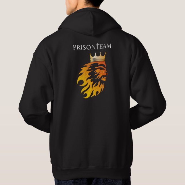 Fängelsteamet Flytta tröja Hoodie (Baksida)