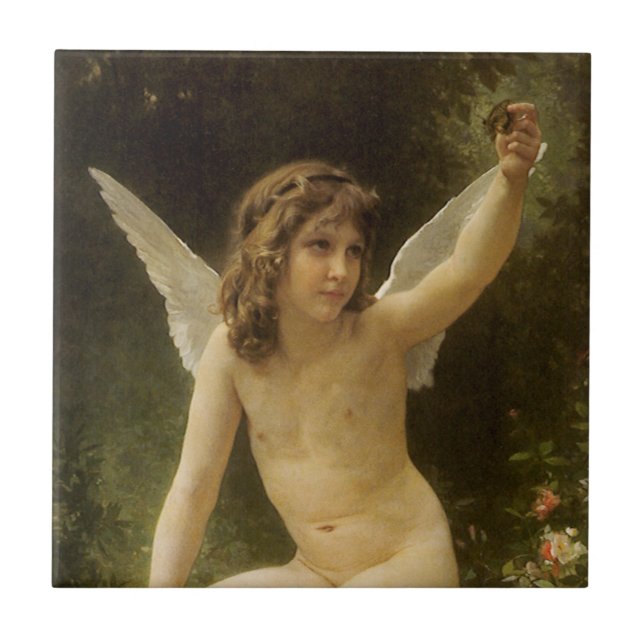 Fången (Le Captif) av Bouguereau Kakelplatta (Framsidan)