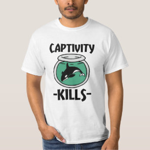 Fångenskapdödor frigör Orcavalmanar skjorta Tee Shirt