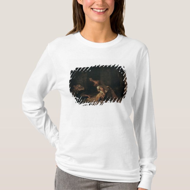 Fånget av Chillon, 1834 Tee Shirt (Framsida)