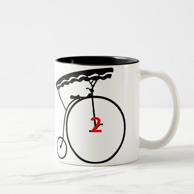 Fånget numrerar mugg två (Höger)