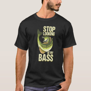 Fångfiskestopp Tittar vid min bussfiskare T Shirt