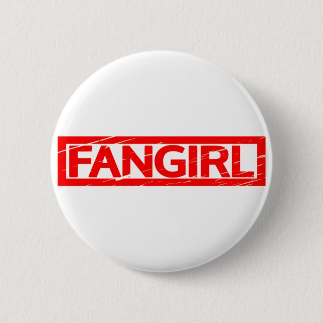 Fangirl Frimärke Knapp (Framsida)