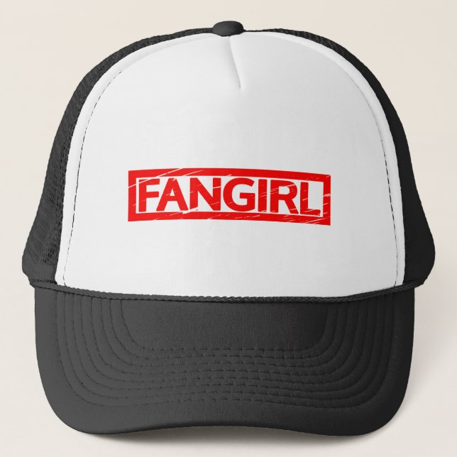 Fangirl Frimärke Truckerkeps (Framsida)