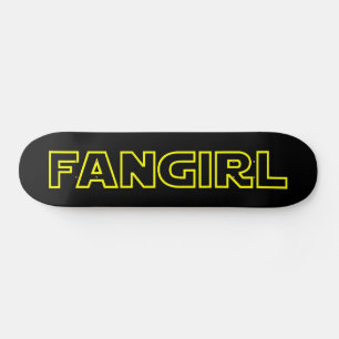 FANGIRL MINI SKATEBOARD BRÄDA 18,5 CM
