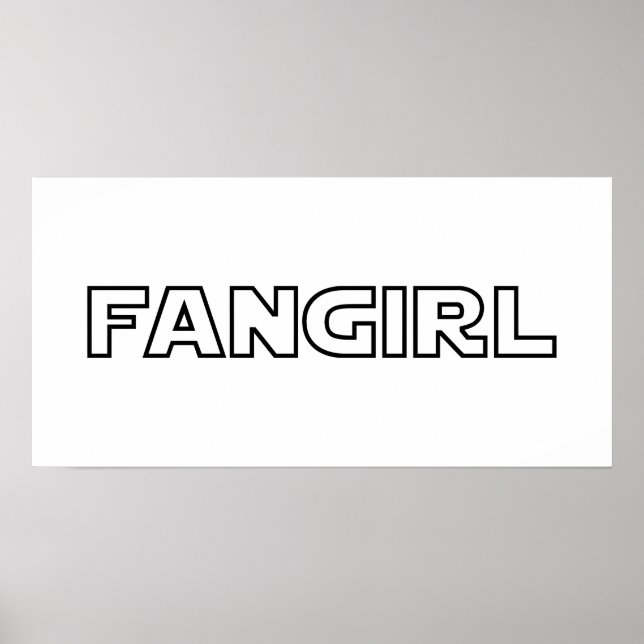 FANGIRL POSTER (Framsidan)