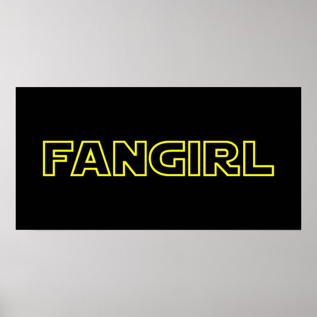FANGIRL POSTER (Framsidan)