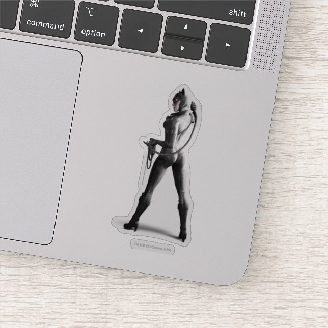 Fångkvinna med pipa klistermärken (Detalj)