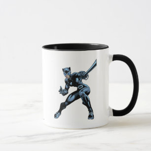 Fångkvinna med whip mugg