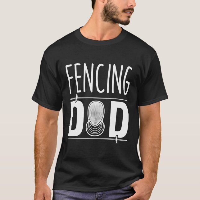 Fängning av Far Fating Pappa T Shirt (Framsida)